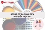 Sơn là gì? Các loại sơn phổ biến hiện nay